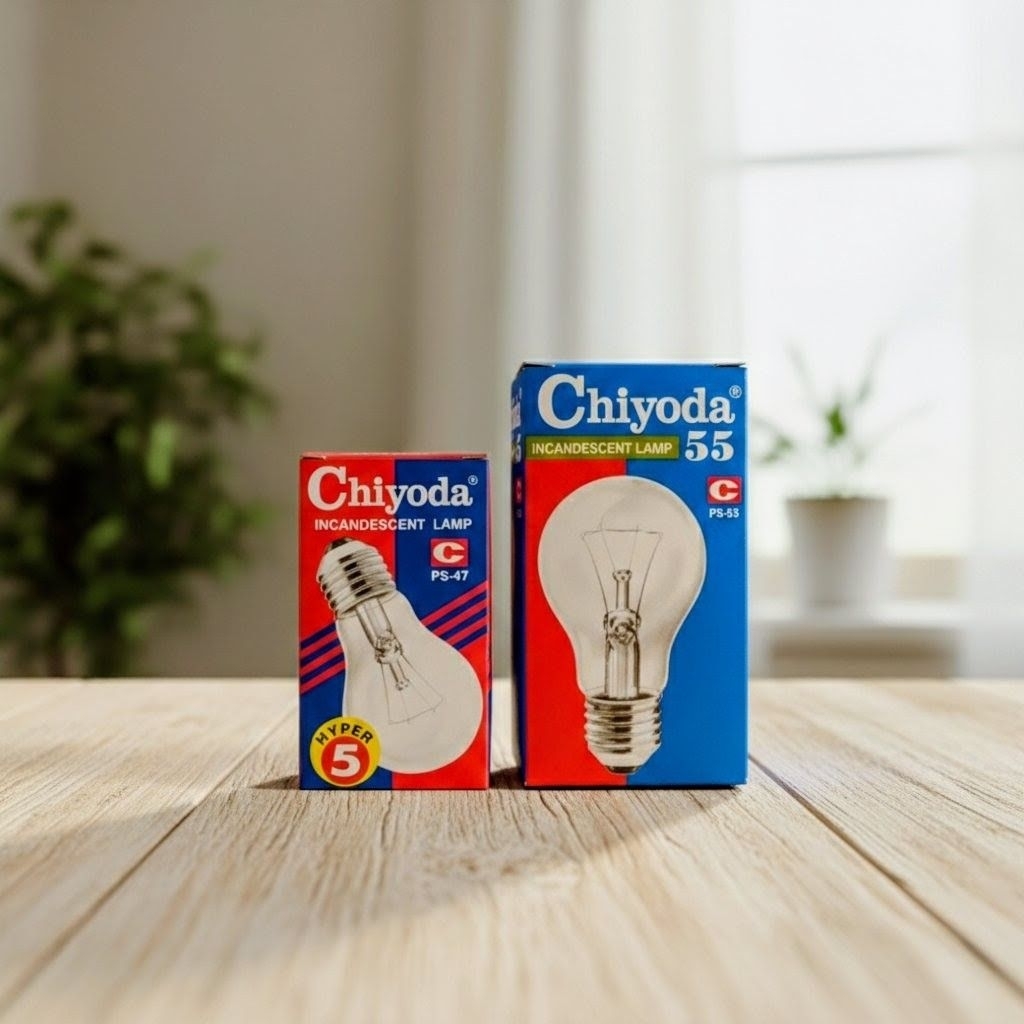 Lampu Pijar Lampu Ayam  CHIYODA 5 watt & 15 watt