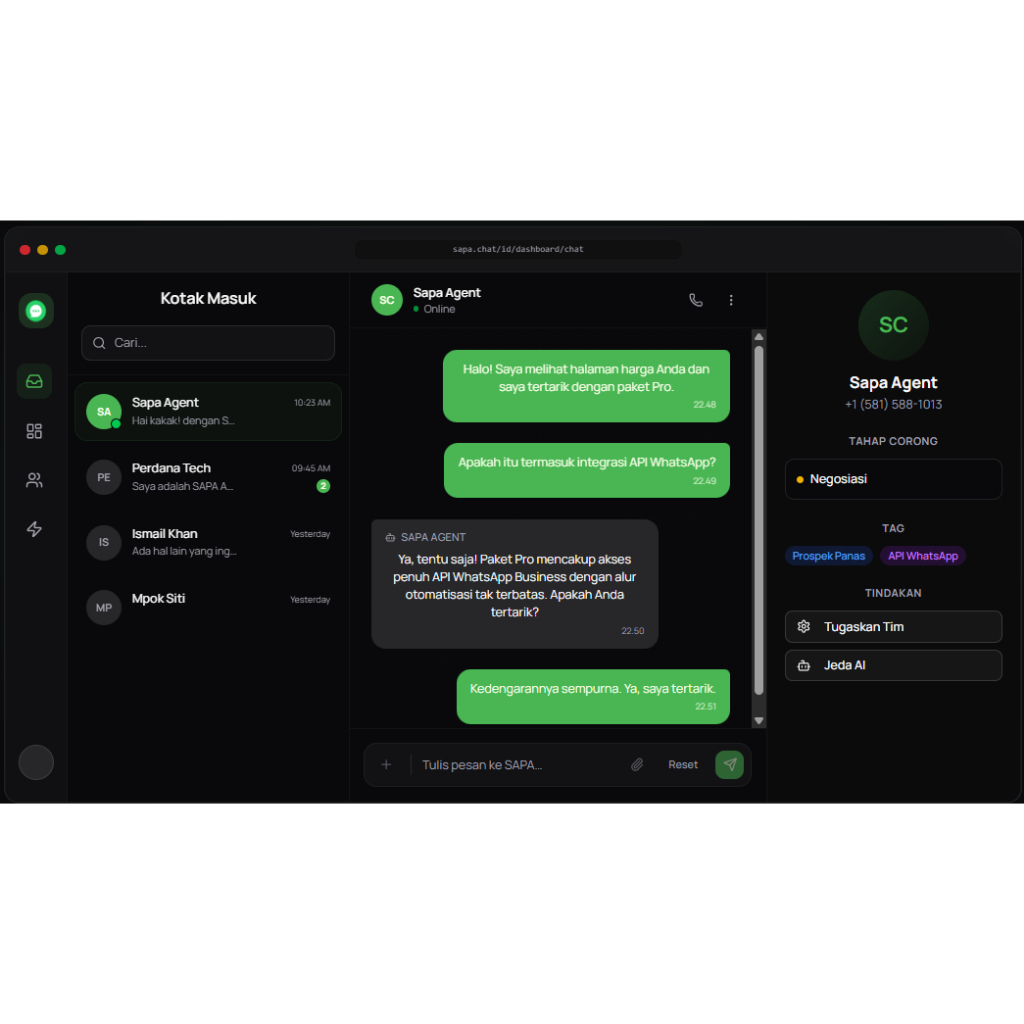 WhatsApp SAAS - Multi-tenant whatsapp sales & support: chatbots, flow builder & api acce