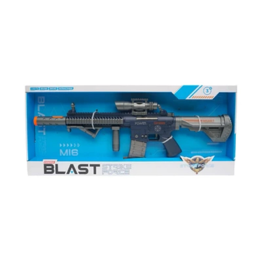 Cruzer Blast Strike Force M16 Toys Gun / Mainan Tembakan Anak (Toyskingdom)