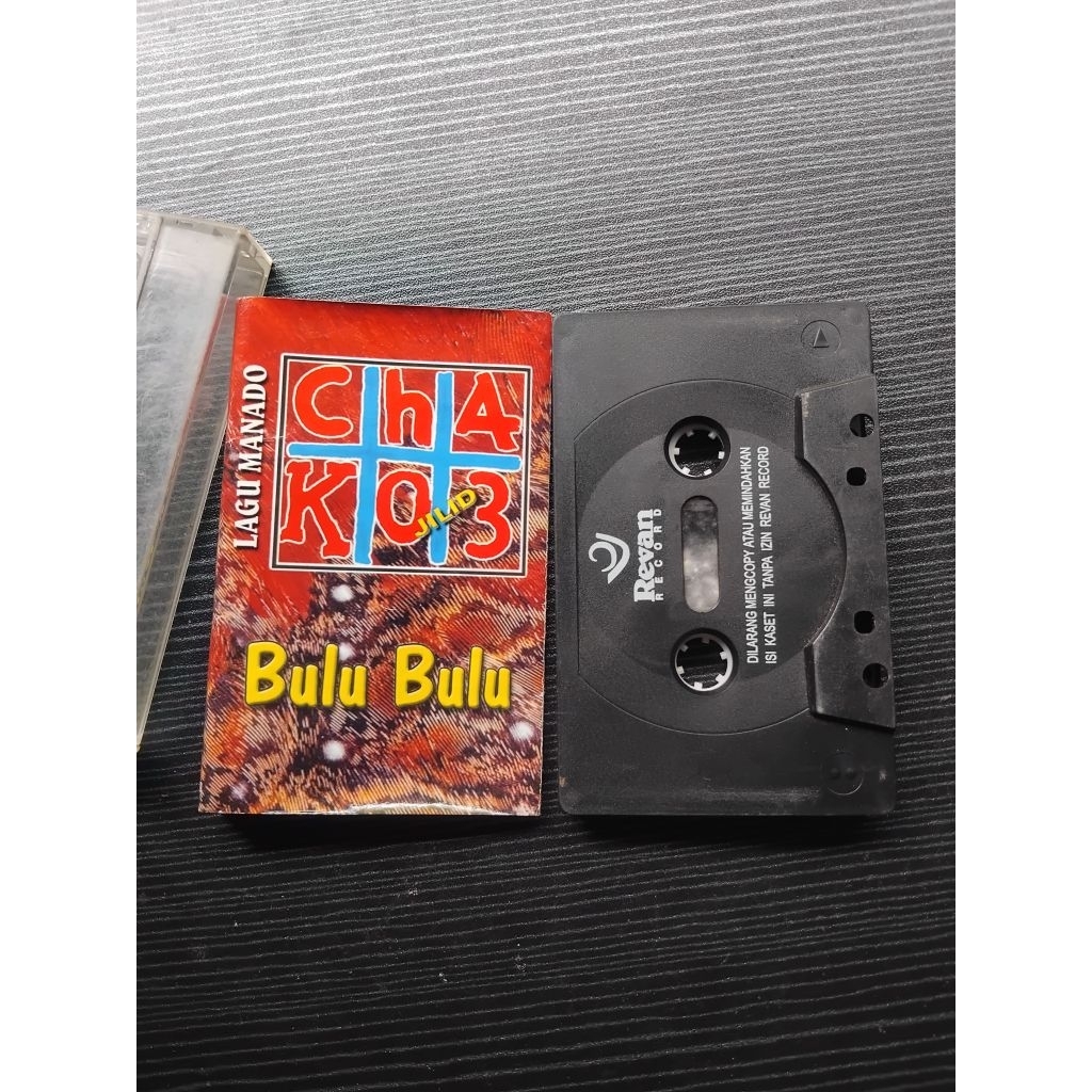 Kaset pita Lagu Manado original - Kaset pita jadul