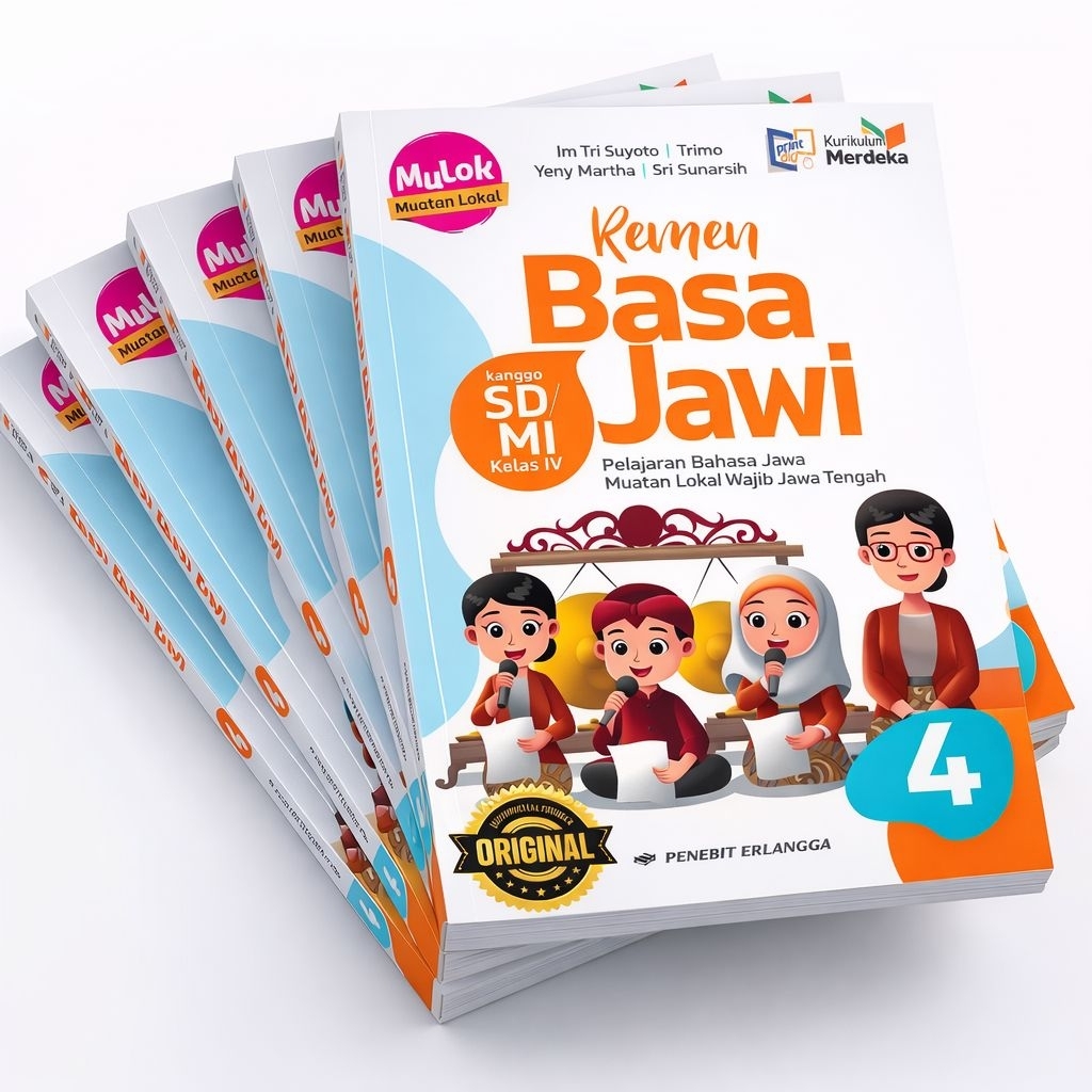Kunci Jawaban Remen Basa Jawi Kelas 4 SD/MI Erlangga Kurikulum Merdeka