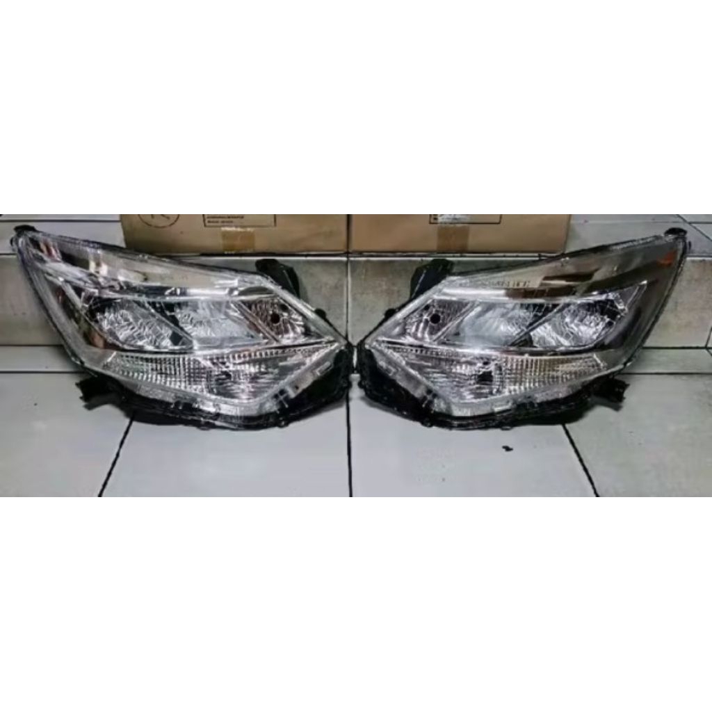 headlamp lampu depan calya Sigra facelift led