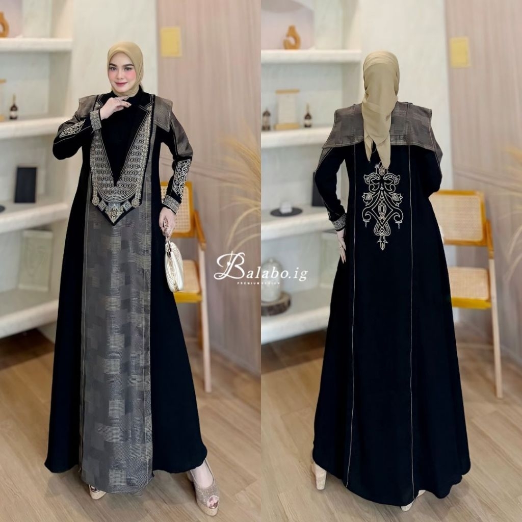 Gamis Mayra Dress ori Balabo