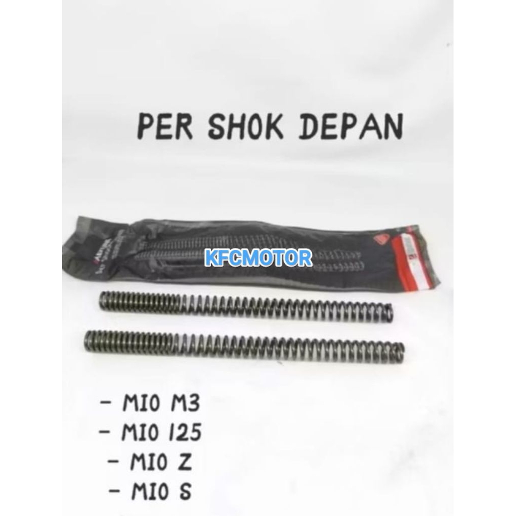 PER VER PIR SHOCK DEPAN MIO M3 / MIO Z / MIO S / MIO 125 PER SHOCK SHOK DEPAN SET KOMPLIT KIRI KANAN