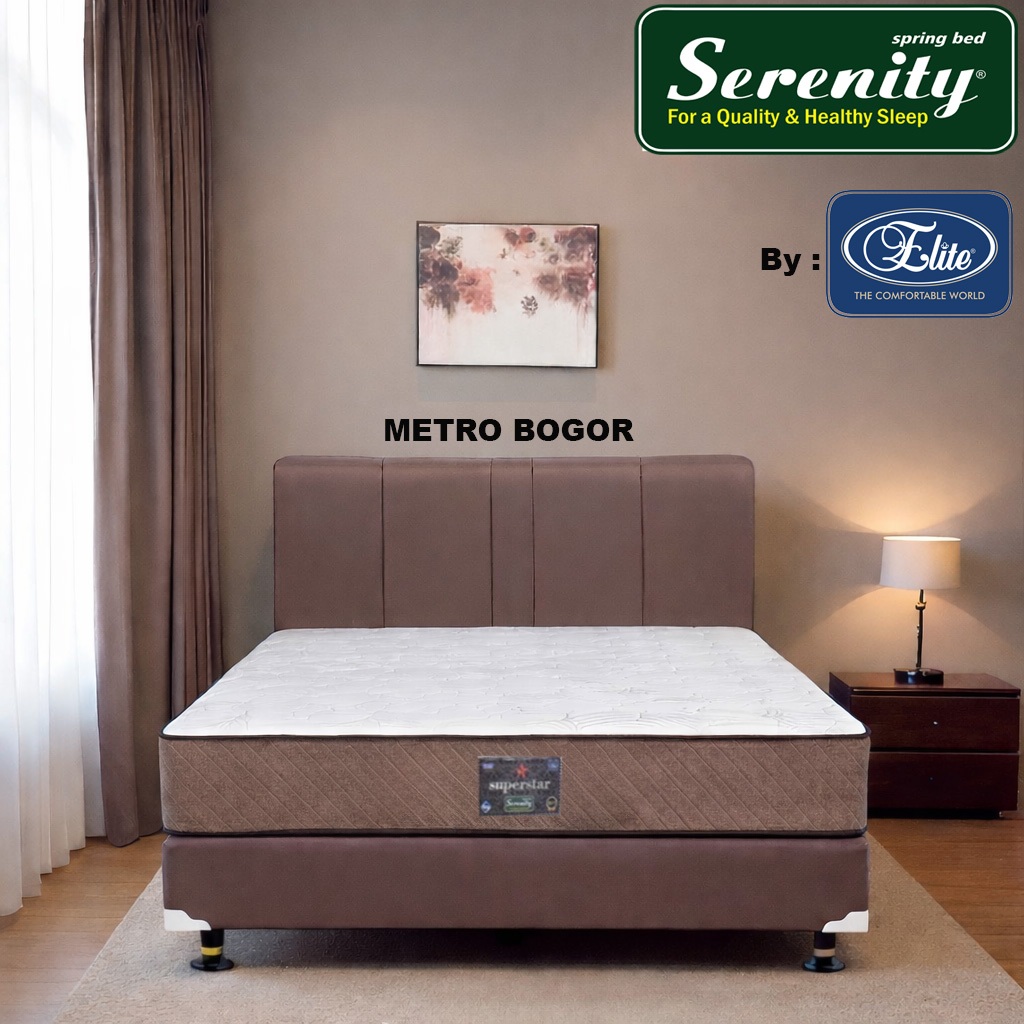 Springbed Elite Serenity Superior superstar (Kasur Saja)