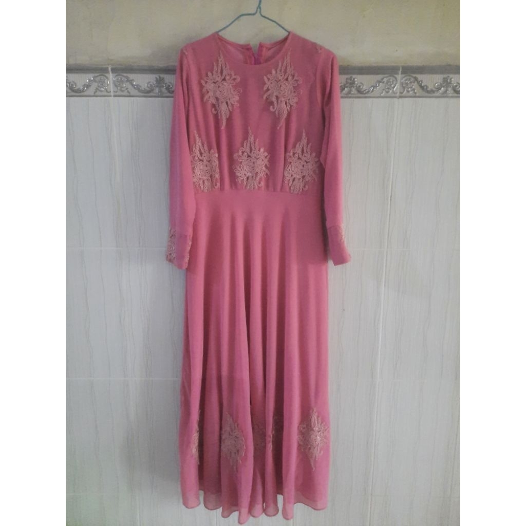 PL Gamis Ceruty Pink