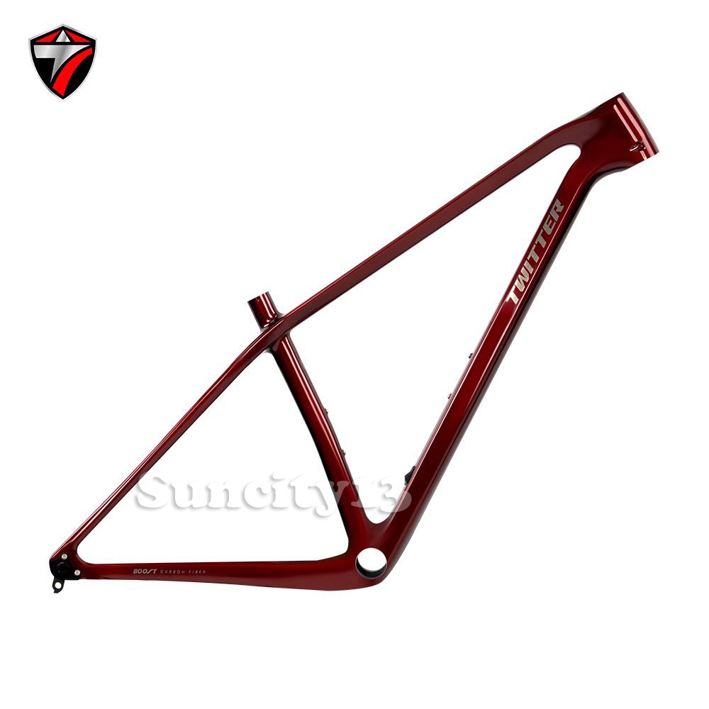 Frame Twitter Warrior Pro Carbon Sepeda Gunung Frame Mountain Bike