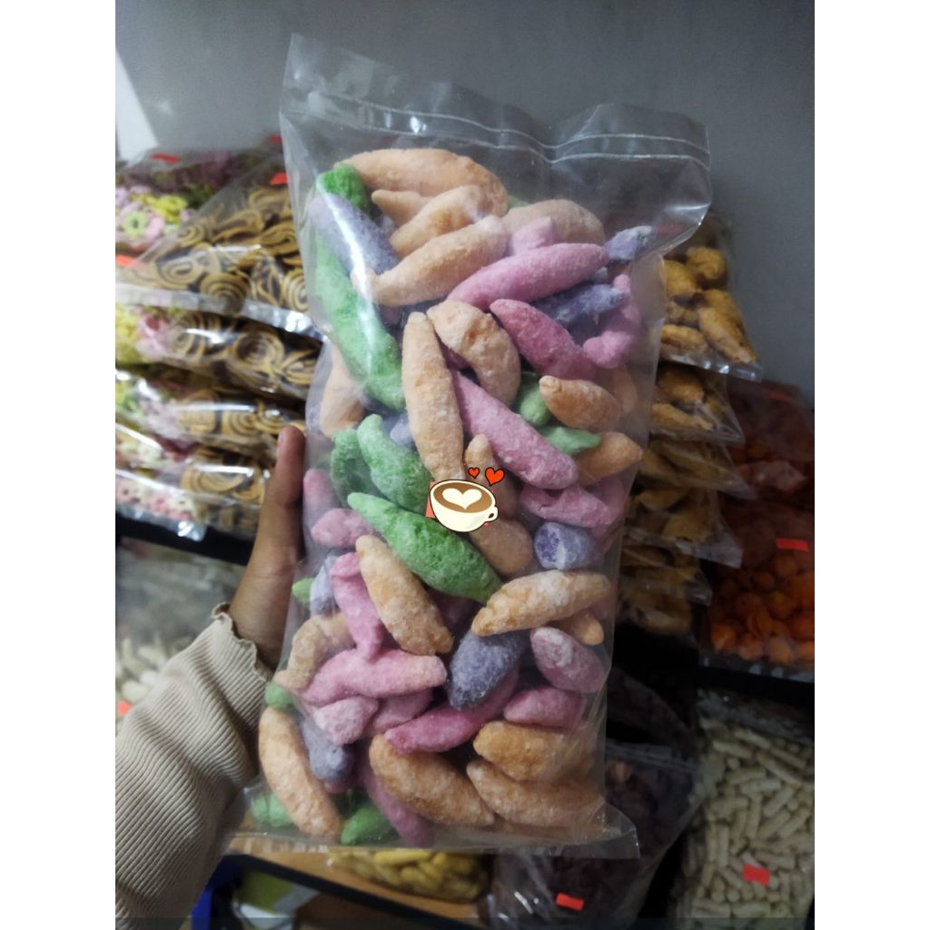 BIDARAN WARNA WARNI MANIS 250G / BIDARAN MANIS WARNA