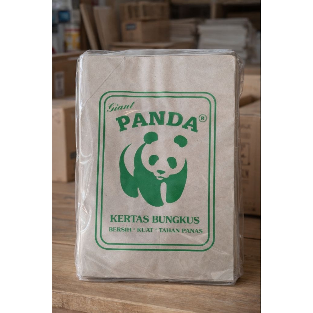 Kertas Minyak Cap Panda– Kertas Pembungkus Gorengan dan Makanan