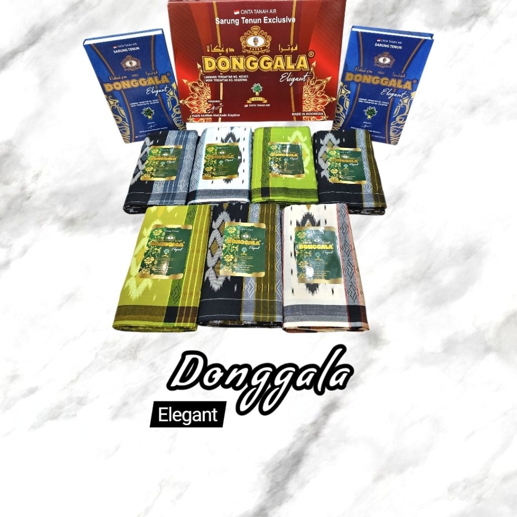 Sarung DONGGALA Elegant & Premium Asli