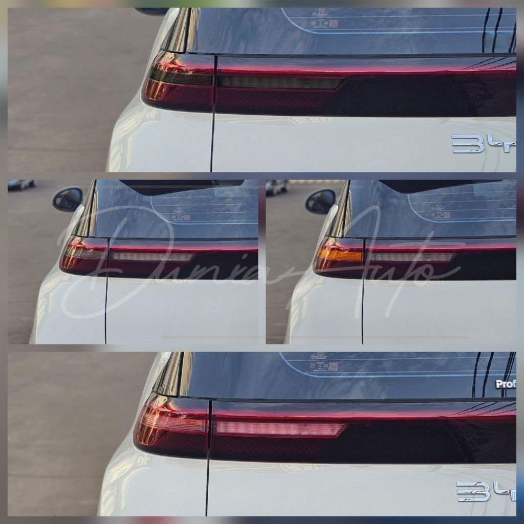 Stiker Smoke Lampu Belakang Tail Light Aksesoris BYD ATTO 1