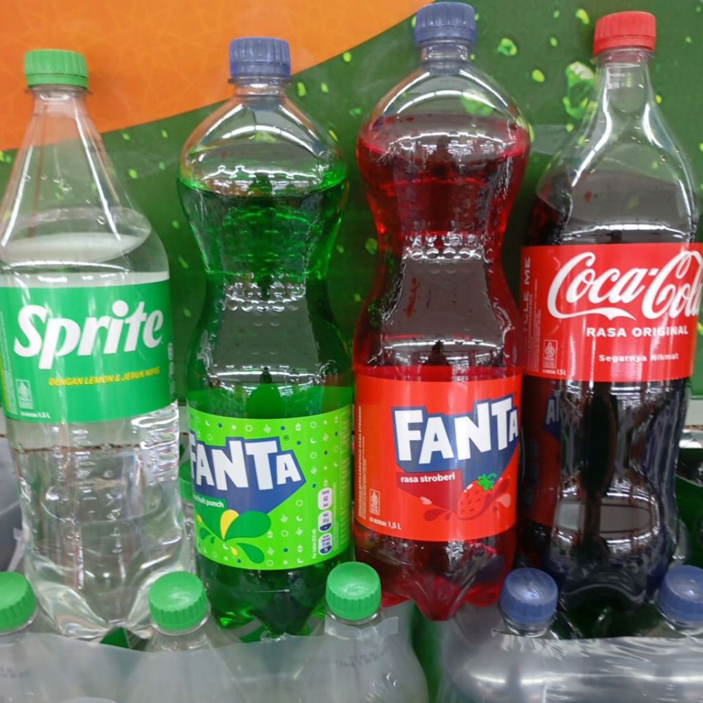 Coca-Cola Sprite Fanta 1,5 Liter