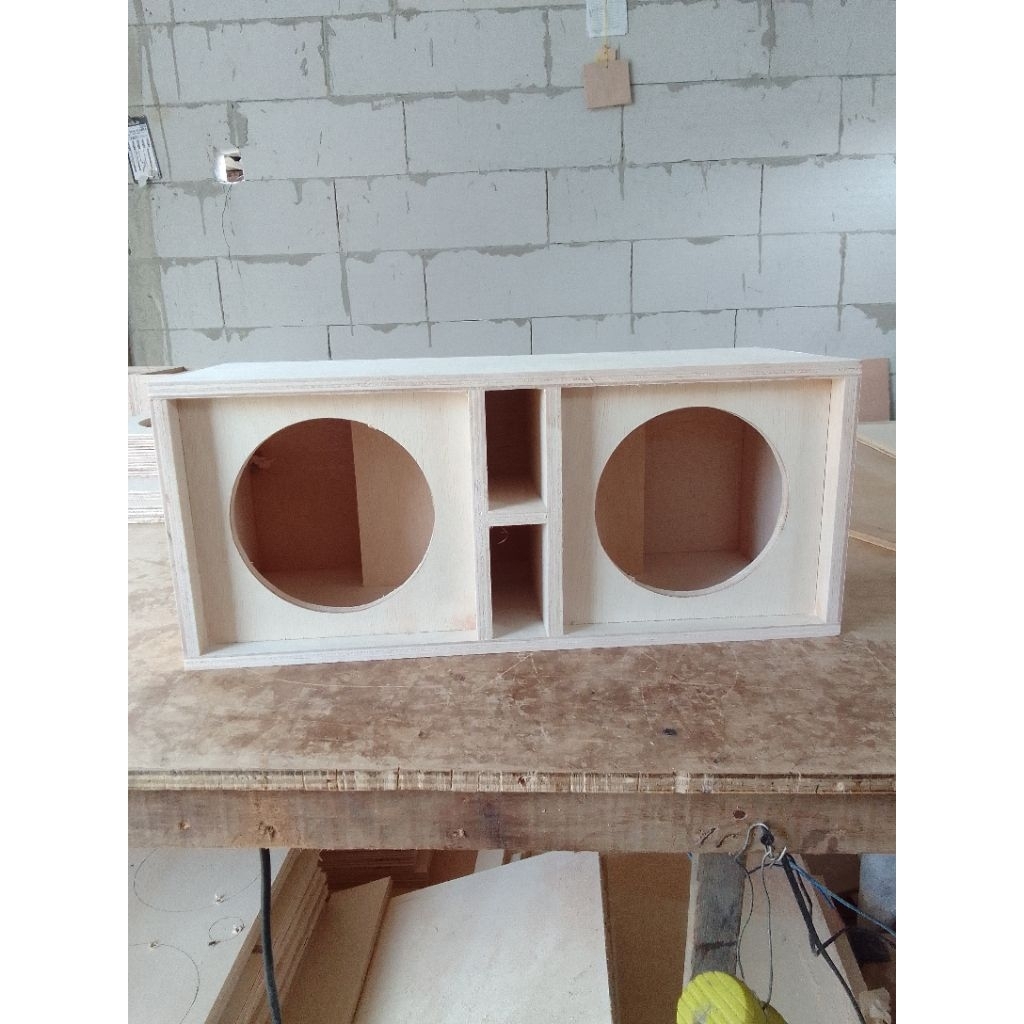 box speaker miniscop double 5 inch.