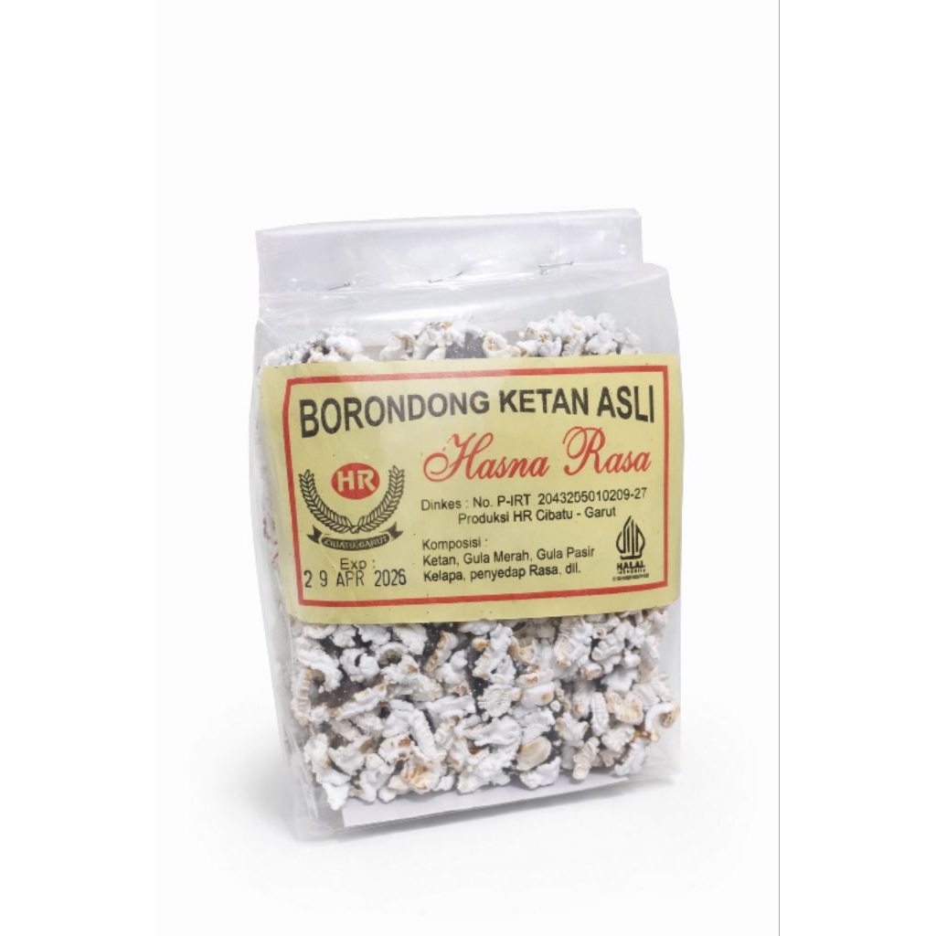 250gr Borondong Ketan Asli Legit Manis Khas Jawa Barat