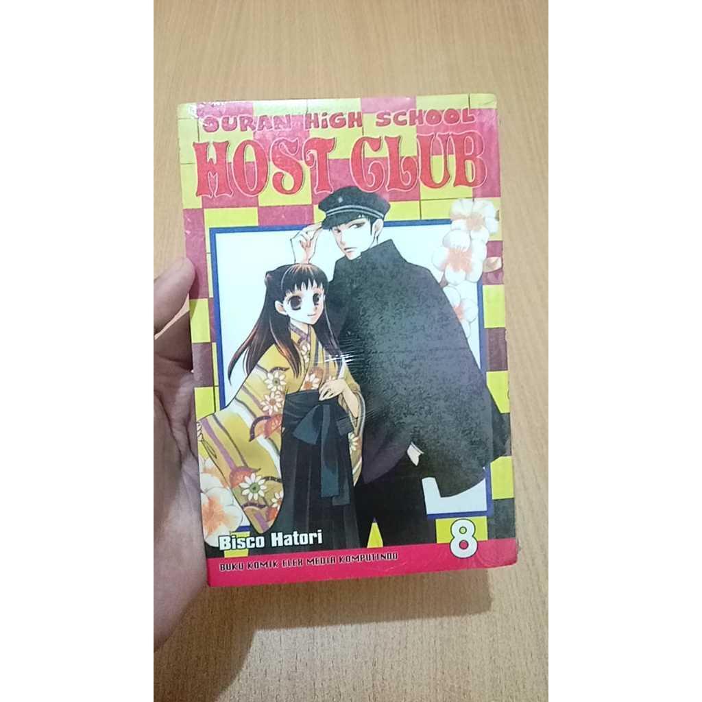 Komik Ouran High School Host Club 8 by Bisco Hatori Segel - Manga Shojo Cewek