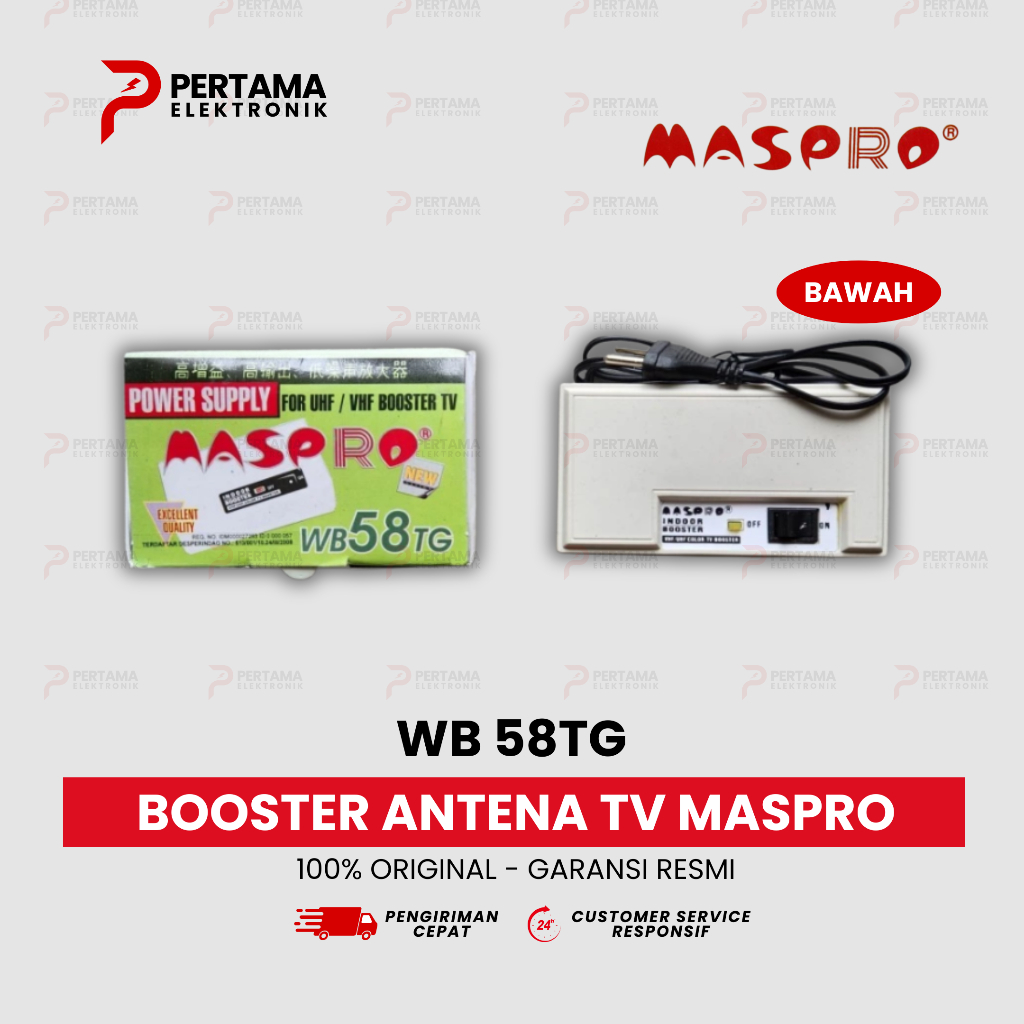 Booster Antena TV Digital Maspro Bawah