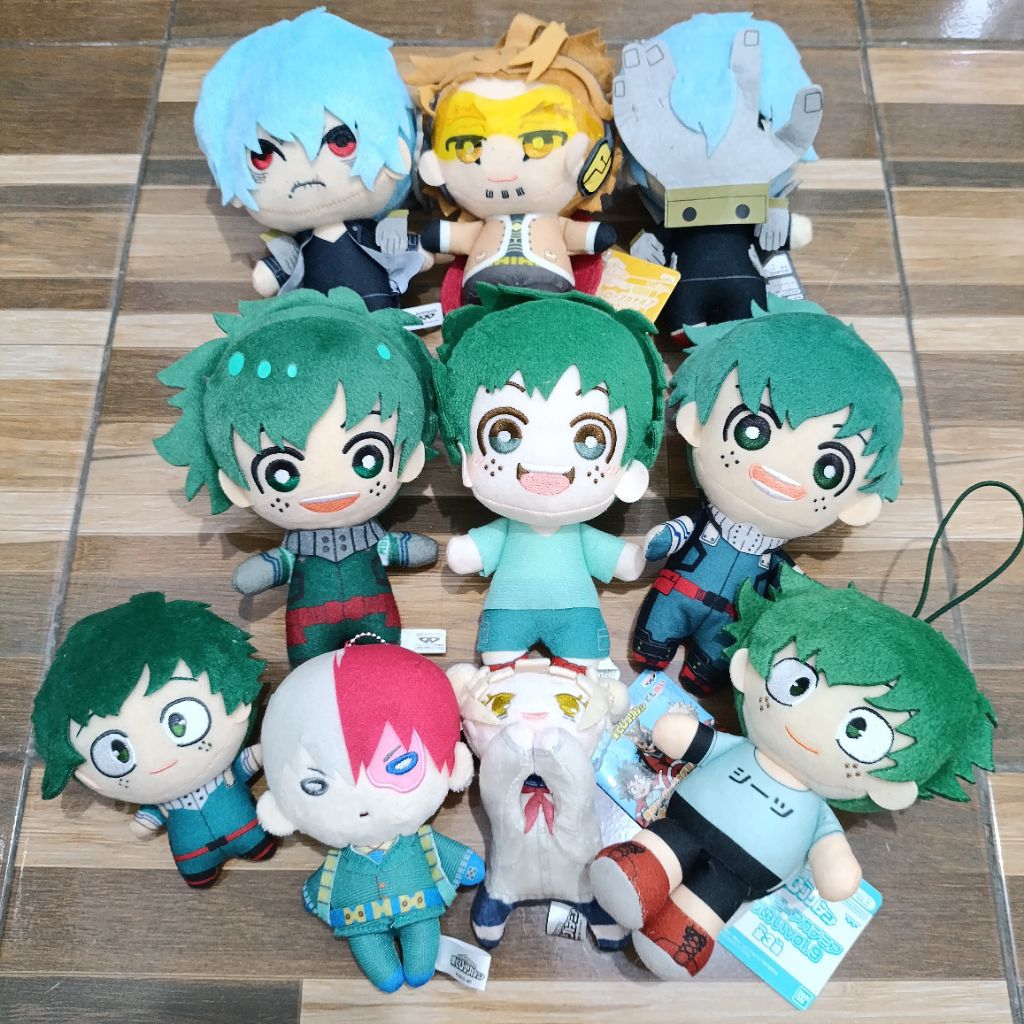 [UPDATE & ORI] PLUSH MY HERO ACADEMIA / MHA (Deku, Bakugo & Todoroki)