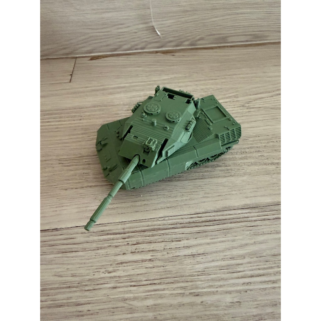 Tank German Leopard C1, scale 72, 3d printed tank, diecast militer