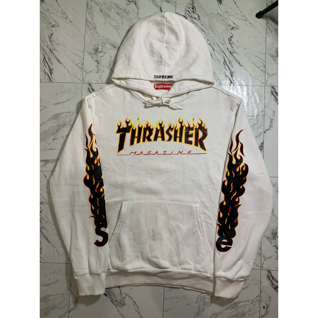 supreme x thrasher hoodie