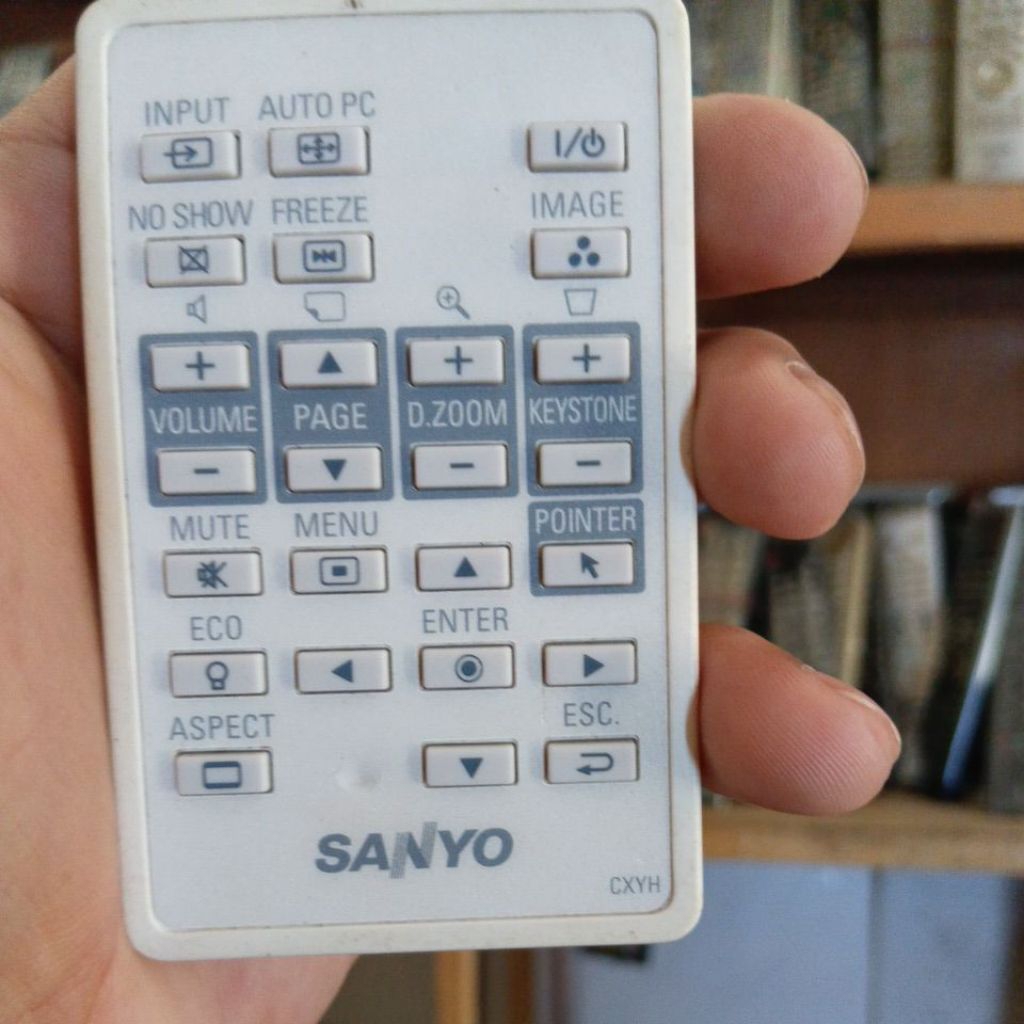 Remot proyektor sanyo