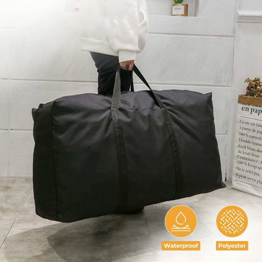 Tas Travel Bag Lipat Organizer Tas Pakaian Besar Traveling Size Tas Travel Jumbo Besar Tas Mudik Leb