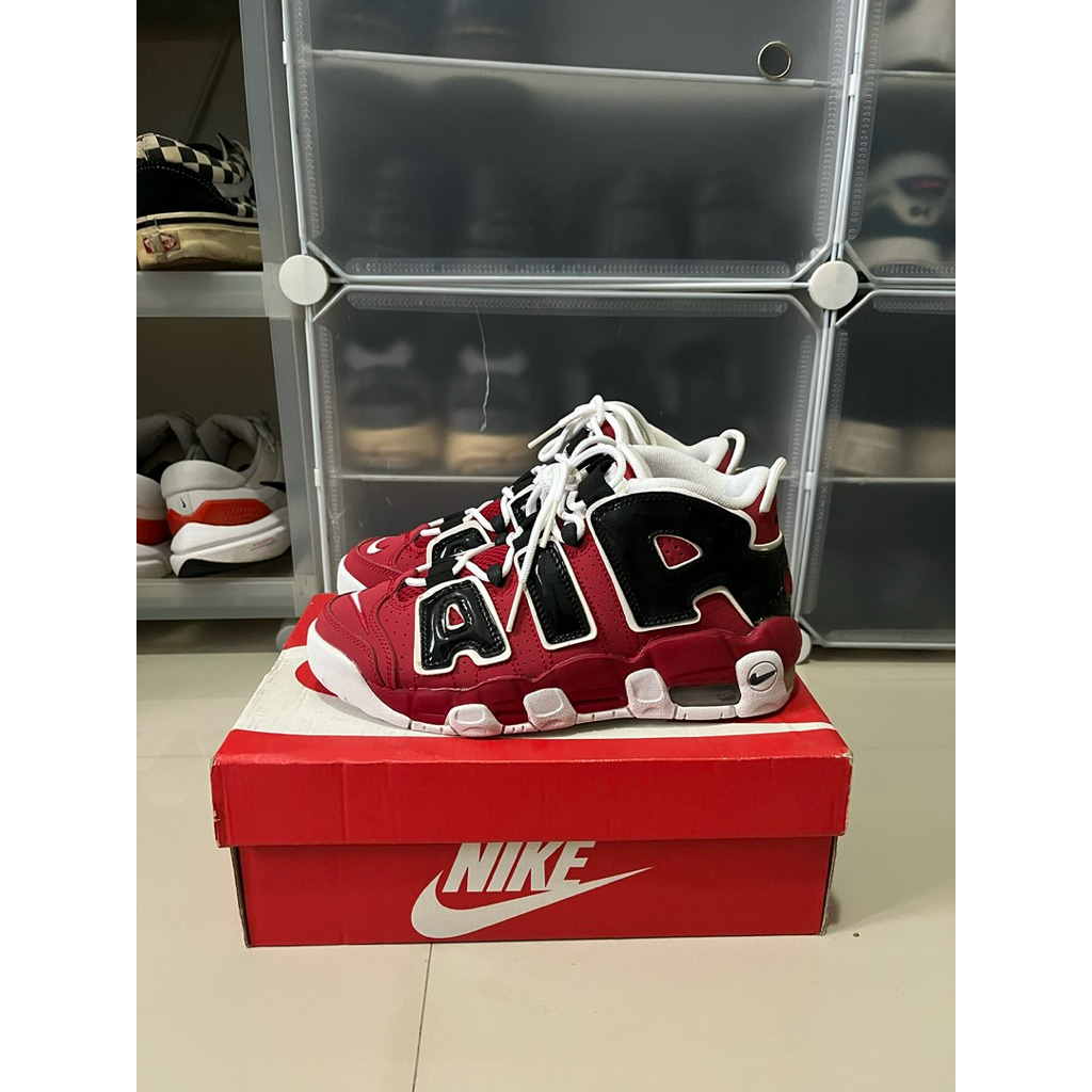 Nike Air More Uptempo Varsity Red Size 38 Original (Preloved)