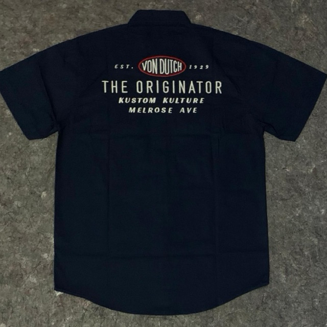 Workshirt Von Dutch Navy Blue