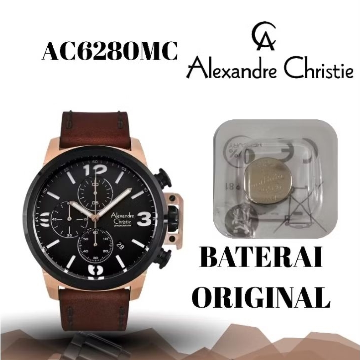 Baterai  JAM ALEXANDRE CHRISTIE ORIGINAL AC6280MC