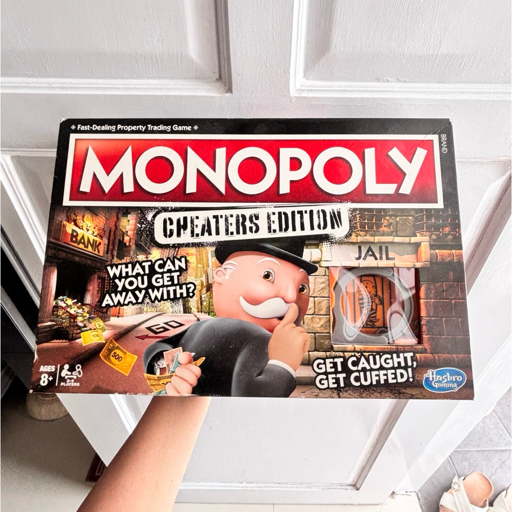 monopoly cheaters edition (preloved)
