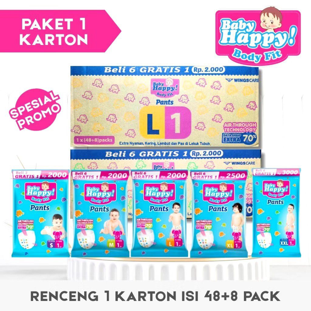 Baby Happy Pants renceng S1