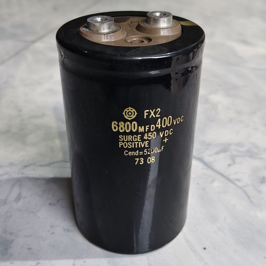 ELCO JUMBO 400V6800UF DIAMITER 7.5CM