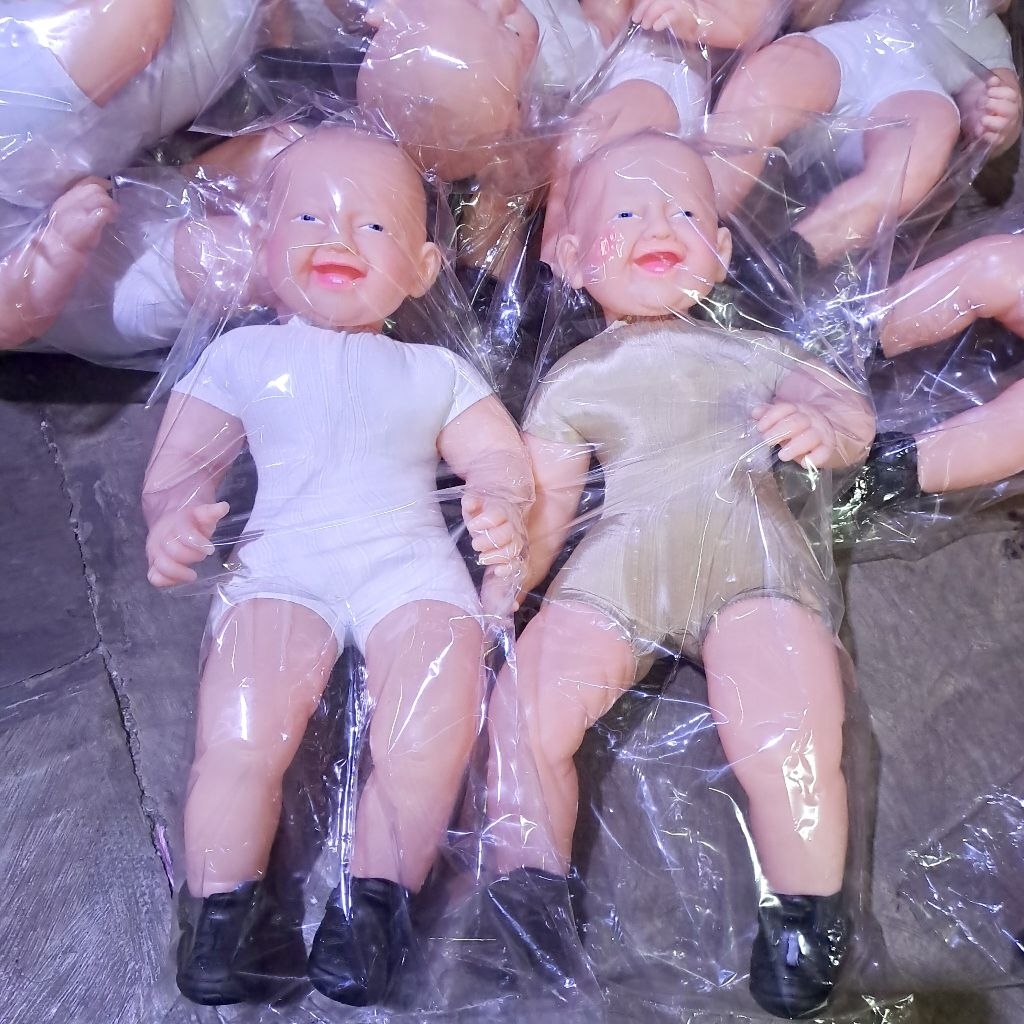 Boneka 914 botak polos