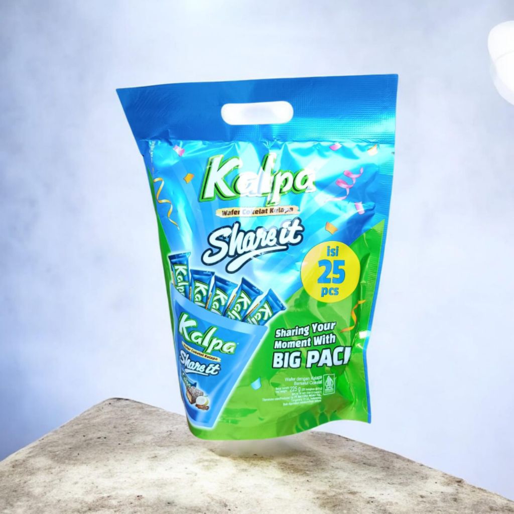 kalpa sherit isi 25 pcs wafer coklat kelapa mayora