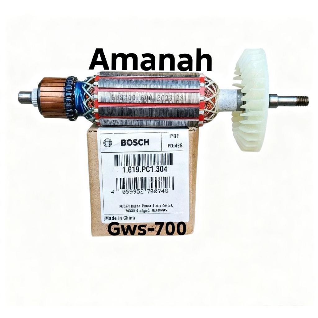 Angker armature bosch gws 700 for mesin gerinda bosch