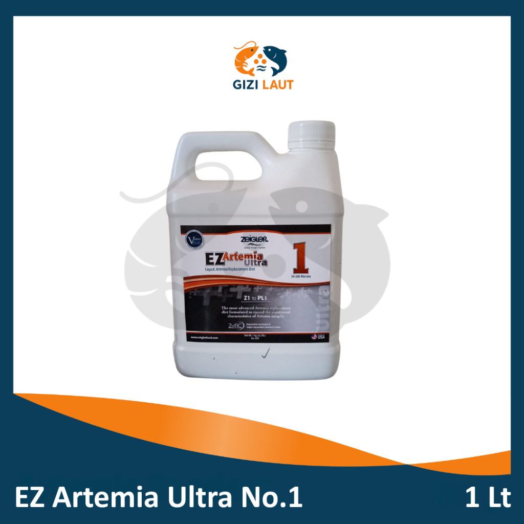 EZ Artemia Ultra ZEIGLER Kemasan 1 Liter
