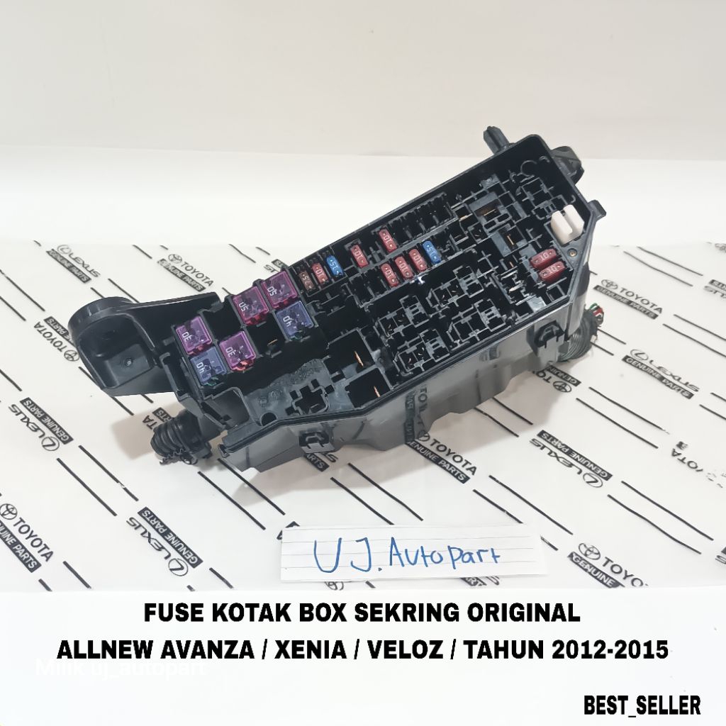 Promo Box Fuse Kotak Sekring Relay Allnew Avanza / Xenia / Veloz / Tahun 2012-2015 OriginaL Terlaris