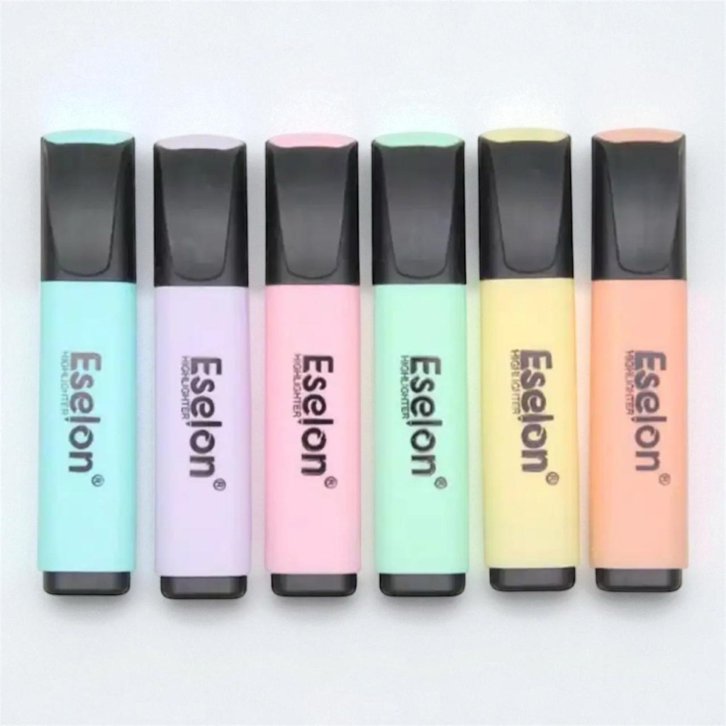 Stabilo Highlighter Eselon 6 warna pastel