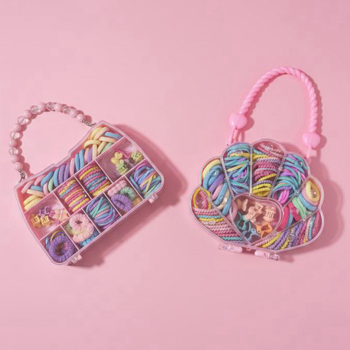 Ikat Rambut set+box aksesoris rambut anak