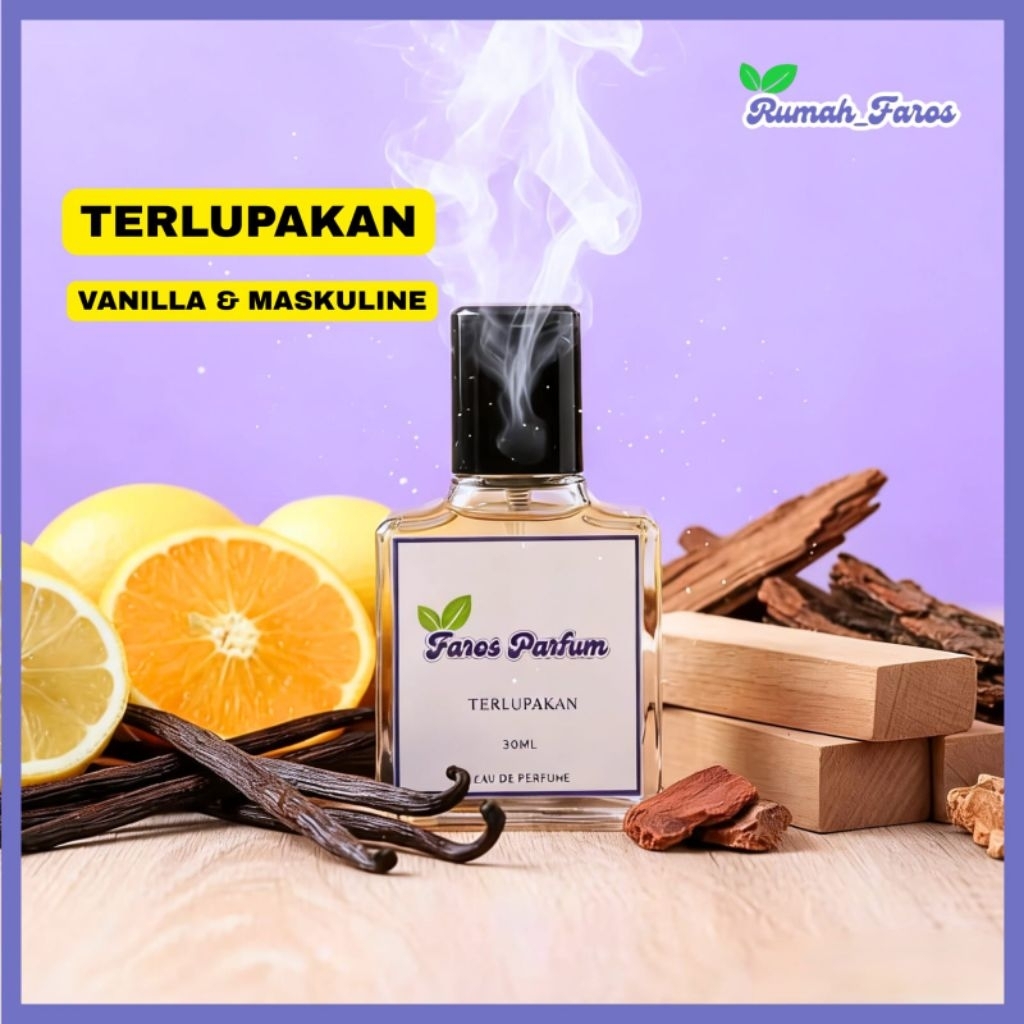 Parfum Terlupakan inspired by Faros Premium fragrance - Minyak wangi kualitas Terbaik pria wanita
