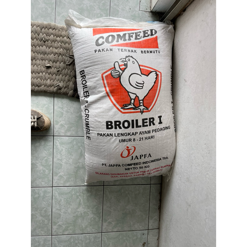 50Kg 1karung Pakan Ayam Starter Comfeed Broiler Br1