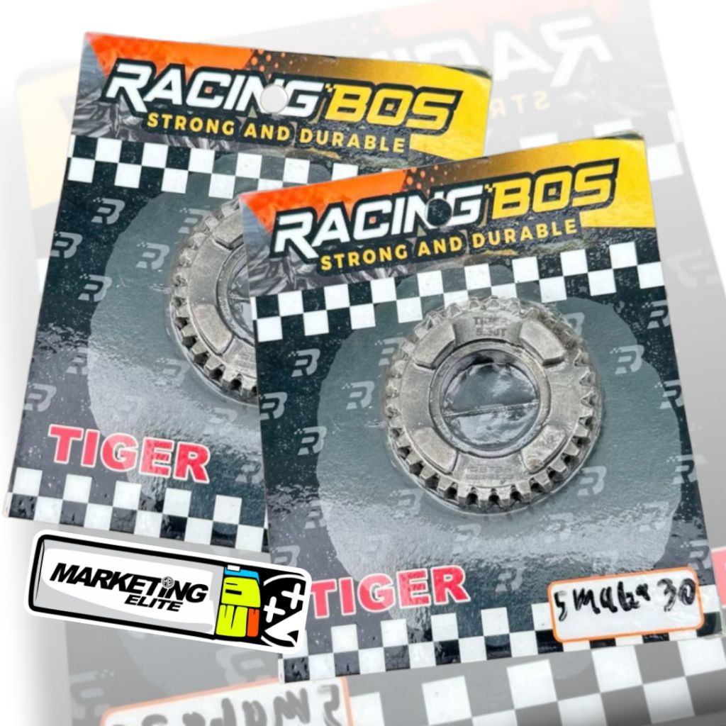 GIGI RASIO TIGER 5 MATA 30T RASIO TIGER RACING HEREX RACING BOS
