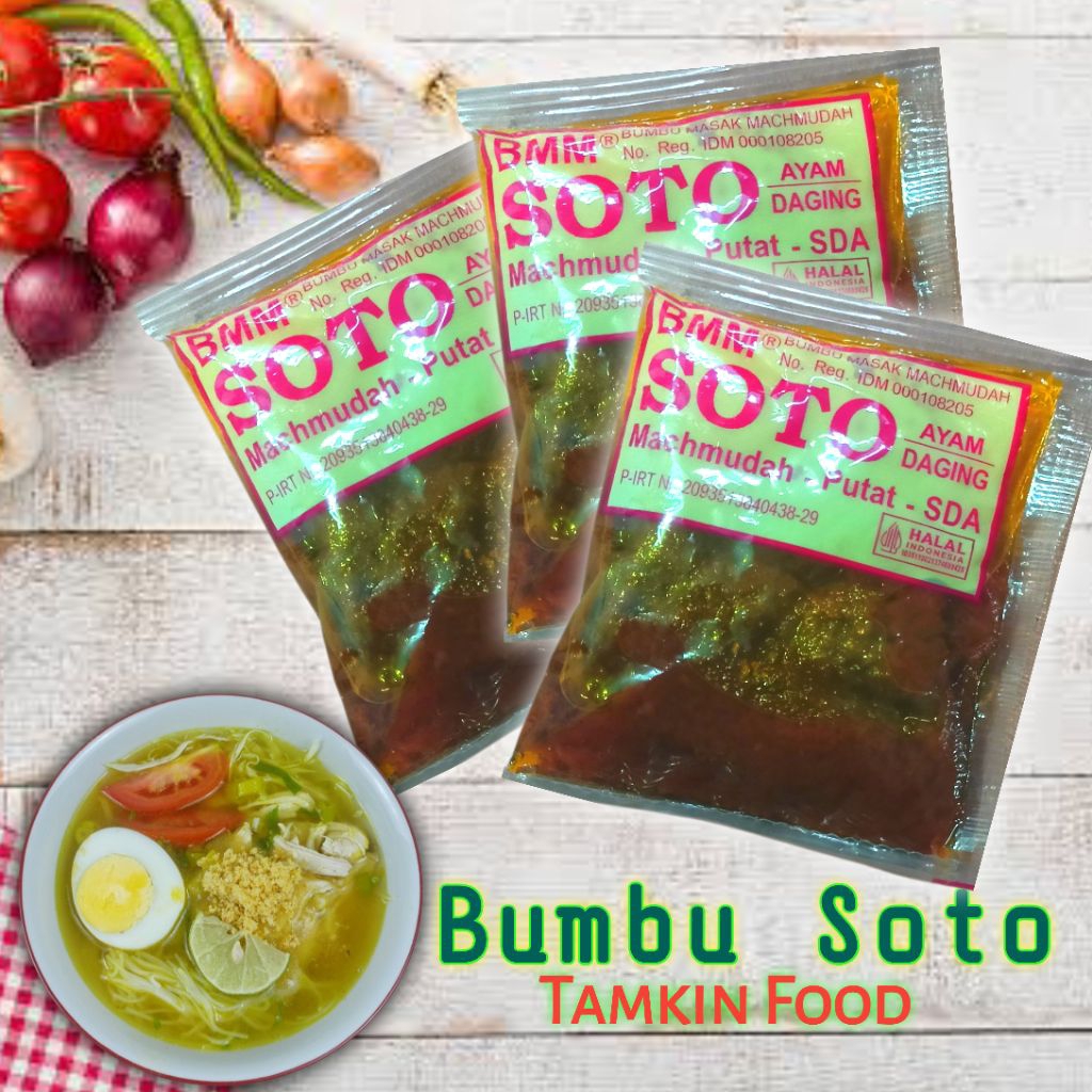 Bumbu Soto Ayam Daging Lamongan Bening Jawa Madura Betawi Instan