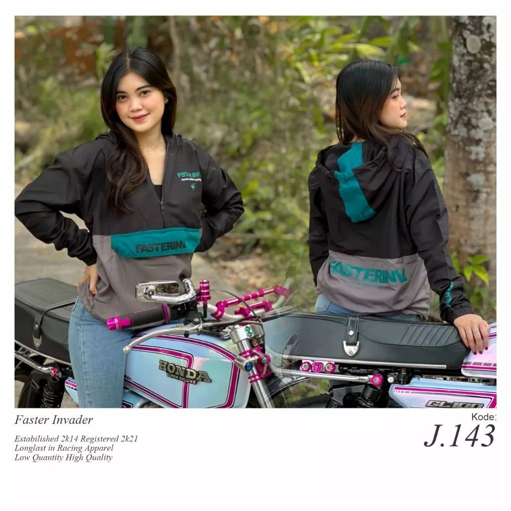 Jaket Anorak BTG faster invader