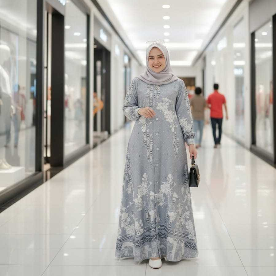 Gamis Maxmara Luxury Gamis Lebaran Elegan Wanita Muslim Bahan Premium Nyaman Dipakai