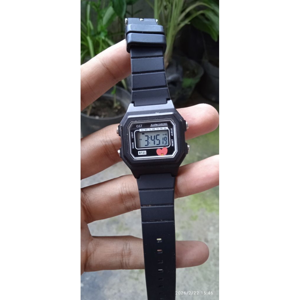 Jam tangan anak digital OST original normal unisex