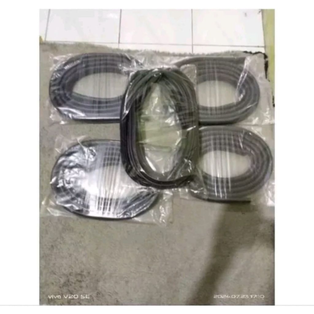 karet balon body pintu karet bagasi mobil avanza xenia (1set/5pc)