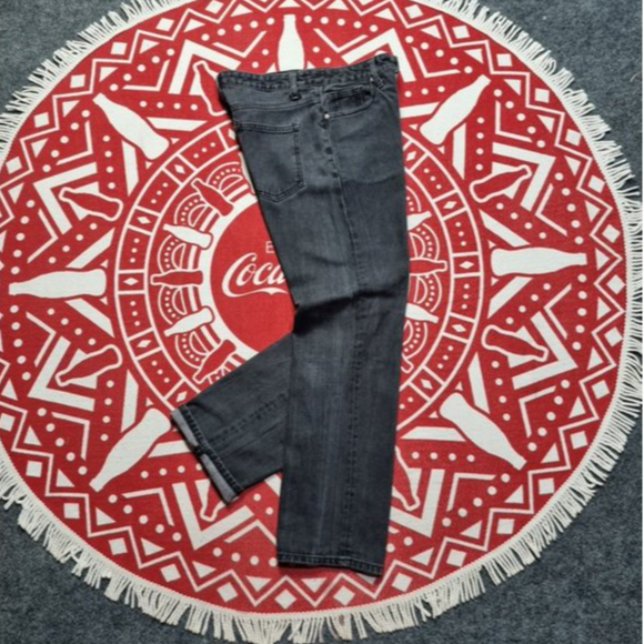 celana Jeans Denim basic 1980 celana panjang