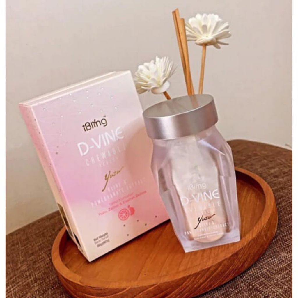 DVine Collagen 30&60 Butir - Ecer Asli Original, Membantu Mencerahkan Kulit Original