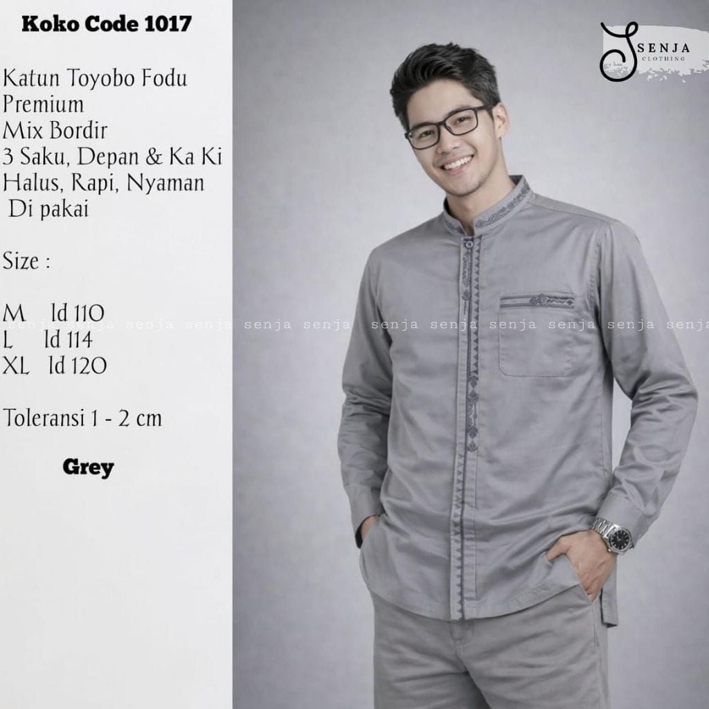 KOKO TOYOBO FODU PREMIUM LENGAN PANJANG CIDE 1017