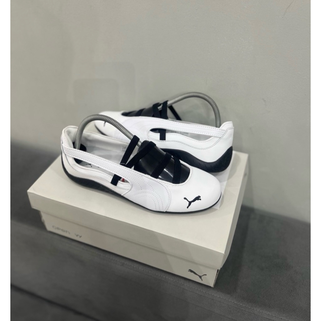 Sepatu casual wanita puma balet putih